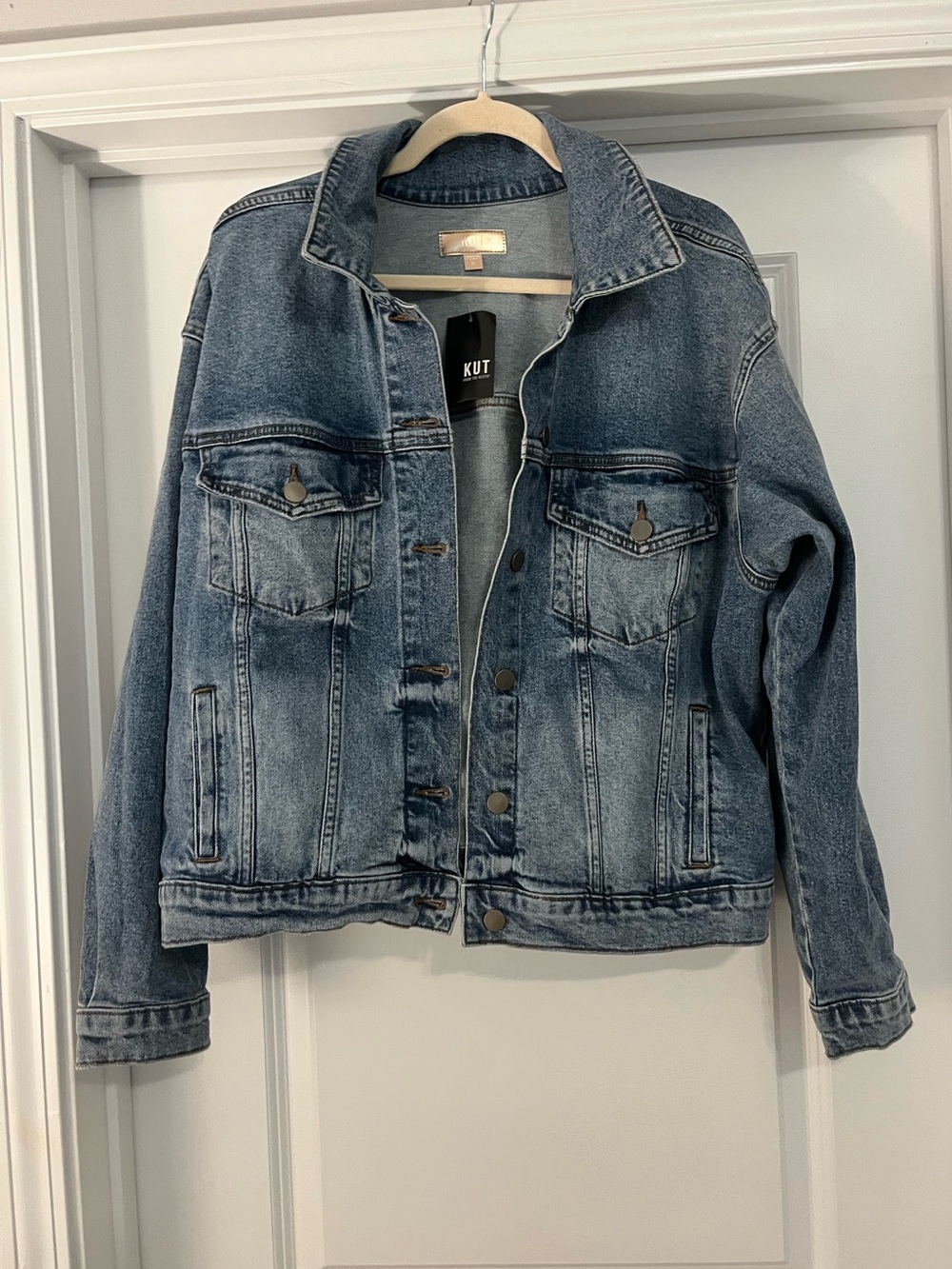 Kut from the Kloth Jean jacket XL - Picture 7 of 8